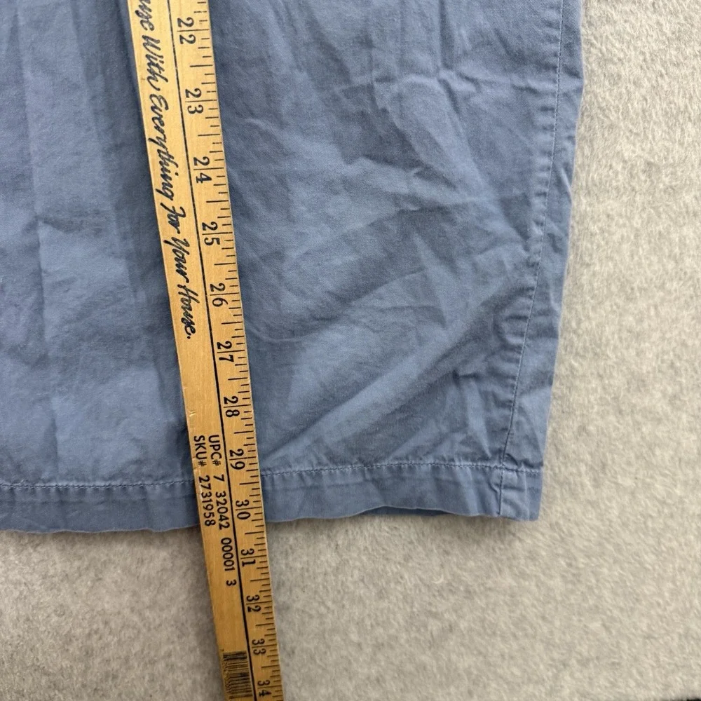 Polo Ralph Lauren Blue Cotton Pajama Top L Oversized Sleep Shirt